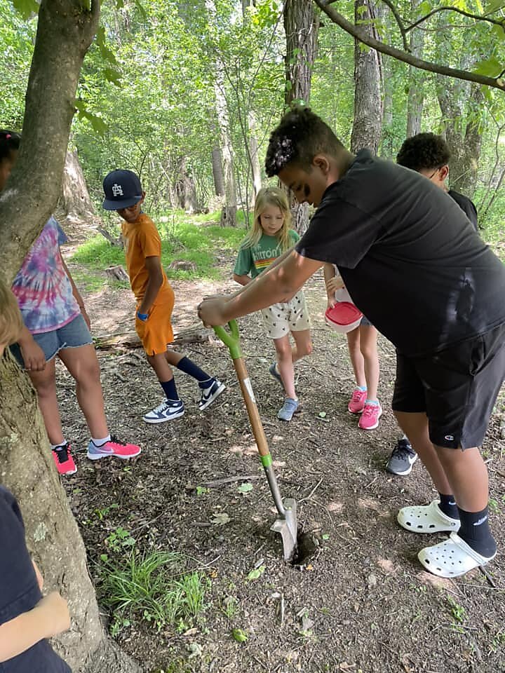 Outdoor learning at A One-Room Schoolhouse