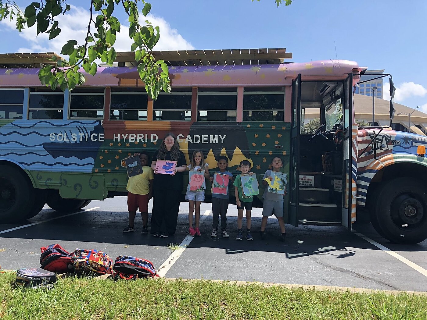 Solstice Hybrid Academy bus