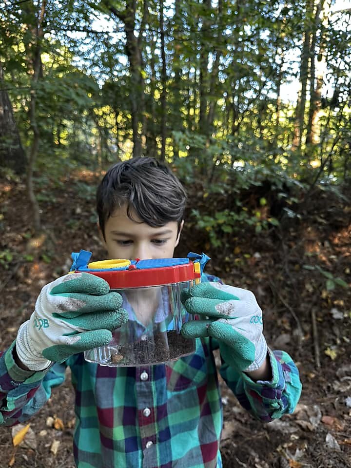 Outdoor learning at Chesapeake Bay Academy