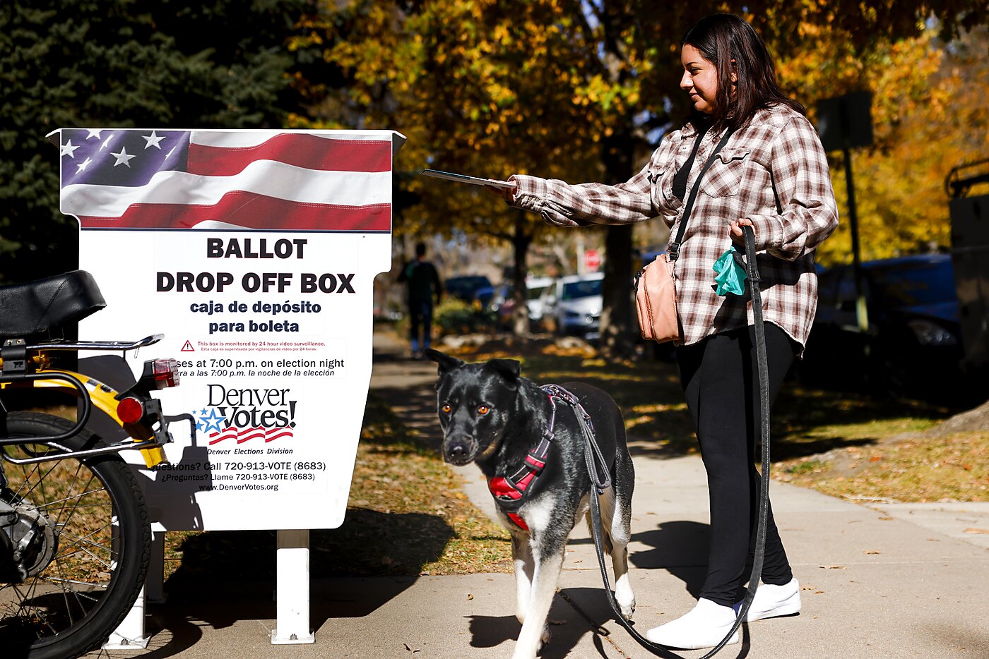 vote, drop box