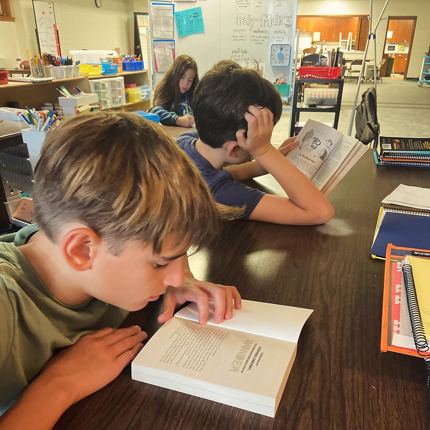 Reading at Skola Microschool